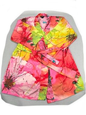 Natori Radiance satin wrap